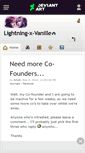 Mobile Screenshot of lightning-x-vanille.deviantart.com