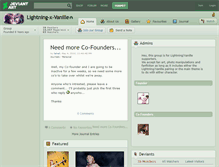 Tablet Screenshot of lightning-x-vanille.deviantart.com