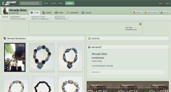 Desktop Screenshot of nevada-skies.deviantart.com