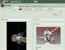 Tablet Screenshot of nico-eos1.deviantart.com