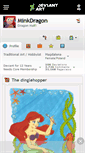 Mobile Screenshot of minkdragon.deviantart.com