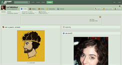 Desktop Screenshot of le-saboteur.deviantart.com