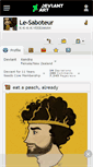Mobile Screenshot of le-saboteur.deviantart.com