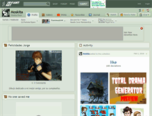Tablet Screenshot of moskita.deviantart.com