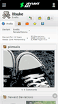 Mobile Screenshot of liisuke.deviantart.com