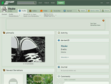 Tablet Screenshot of liisuke.deviantart.com