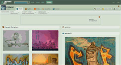 Desktop Screenshot of c-racer.deviantart.com