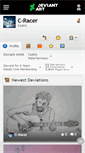 Mobile Screenshot of c-racer.deviantart.com