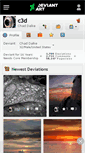Mobile Screenshot of c3d.deviantart.com