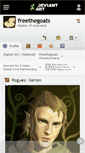 Mobile Screenshot of freethegoats.deviantart.com