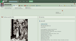 Desktop Screenshot of celeceravian.deviantart.com