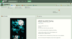 Desktop Screenshot of myargie22.deviantart.com