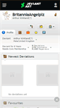Mobile Screenshot of britanniaangelplz.deviantart.com