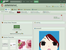 Tablet Screenshot of plztikphishphood.deviantart.com