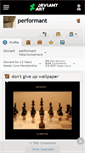 Mobile Screenshot of performant.deviantart.com