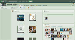 Desktop Screenshot of hauntingground.deviantart.com