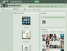 Tablet Screenshot of hauntingground.deviantart.com
