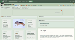 Desktop Screenshot of kurokasaipack09.deviantart.com