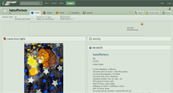 Desktop Screenshot of hatsofforleon.deviantart.com