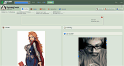 Desktop Screenshot of kyoung-seok.deviantart.com