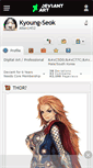Mobile Screenshot of kyoung-seok.deviantart.com