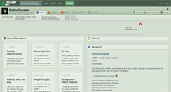 Desktop Screenshot of erebosdaname.deviantart.com