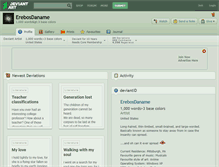 Tablet Screenshot of erebosdaname.deviantart.com