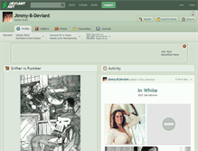Tablet Screenshot of jimmy-b-deviant.deviantart.com
