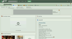 Desktop Screenshot of photomonkey.deviantart.com