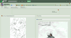 Desktop Screenshot of mutination.deviantart.com