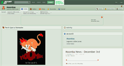 Desktop Screenshot of moombas.deviantart.com