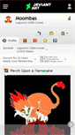 Mobile Screenshot of moombas.deviantart.com