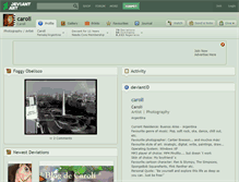 Tablet Screenshot of caroli.deviantart.com