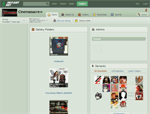 Tablet Screenshot of cinemassacre.deviantart.com