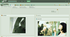Desktop Screenshot of hardlady.deviantart.com