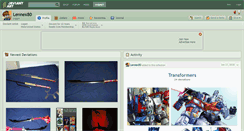 Desktop Screenshot of lennex80.deviantart.com
