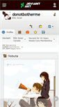 Mobile Screenshot of donotbotherme.deviantart.com