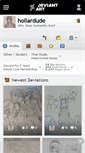 Mobile Screenshot of hollardude.deviantart.com