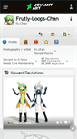 Mobile Screenshot of frutly-loops-chan.deviantart.com