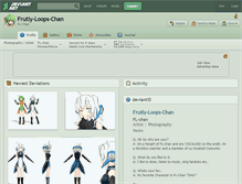 Tablet Screenshot of frutly-loops-chan.deviantart.com