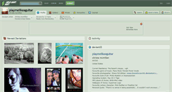 Desktop Screenshot of playmelikeaguitar.deviantart.com