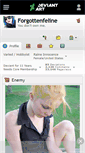 Mobile Screenshot of forgottenfeline.deviantart.com