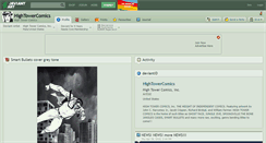 Desktop Screenshot of hightowercomics.deviantart.com