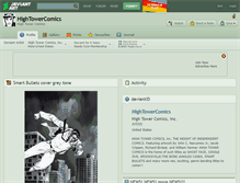 Tablet Screenshot of hightowercomics.deviantart.com