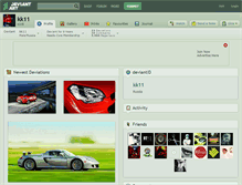 Tablet Screenshot of kk11.deviantart.com
