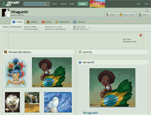 Tablet Screenshot of hinagueshi.deviantart.com