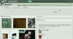 Desktop Screenshot of o-ren-fatale.deviantart.com