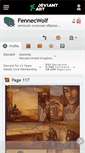 Mobile Screenshot of fennecwolf.deviantart.com