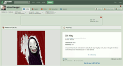 Desktop Screenshot of misterrawgers.deviantart.com