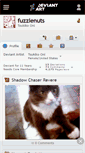 Mobile Screenshot of fuzzlenuts.deviantart.com